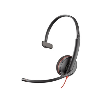 Casca Call Center Plantronics Blackwire C3210, USB-C, Monoaural Casca Call Center Plantronics Blackwire C3210, USB-C, Monoaural