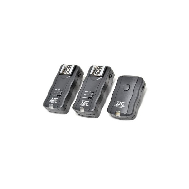 Kit declansatoare pentru blit Radio Flash/Studio Flash, JJC, Negru