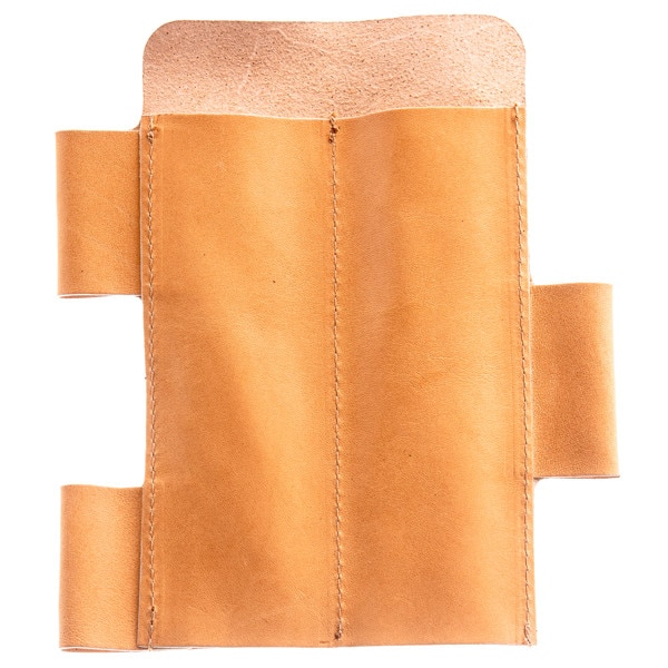 Etui 3 Pixuri Piele naturala Montana Bej