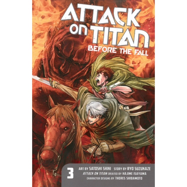 Attack On Titan: Before The Fall 3 de Hajime Isayama