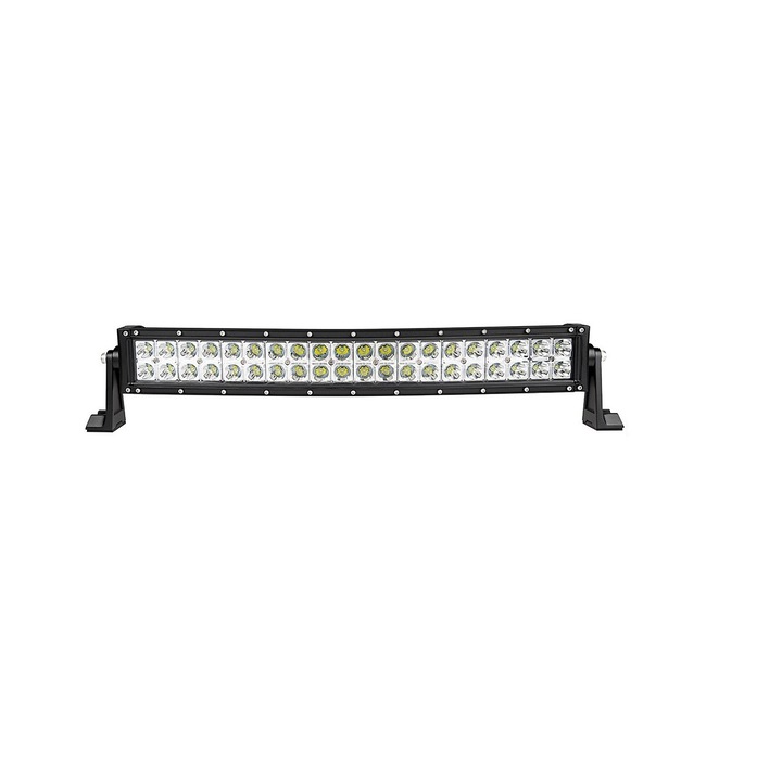 56 см Извит Мощен LED бар Flexzon 120W 40 LED 12V 24V АТВ, Джип, 4х4, Offroad, Камион