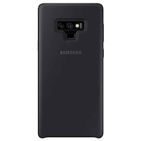 Husa de protectie Samsung Silicone pentru Galaxy Note 9, Black