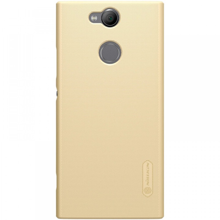 Предпазен калъф Nillkin Super Frosted Sony Xperia XA2, Златист