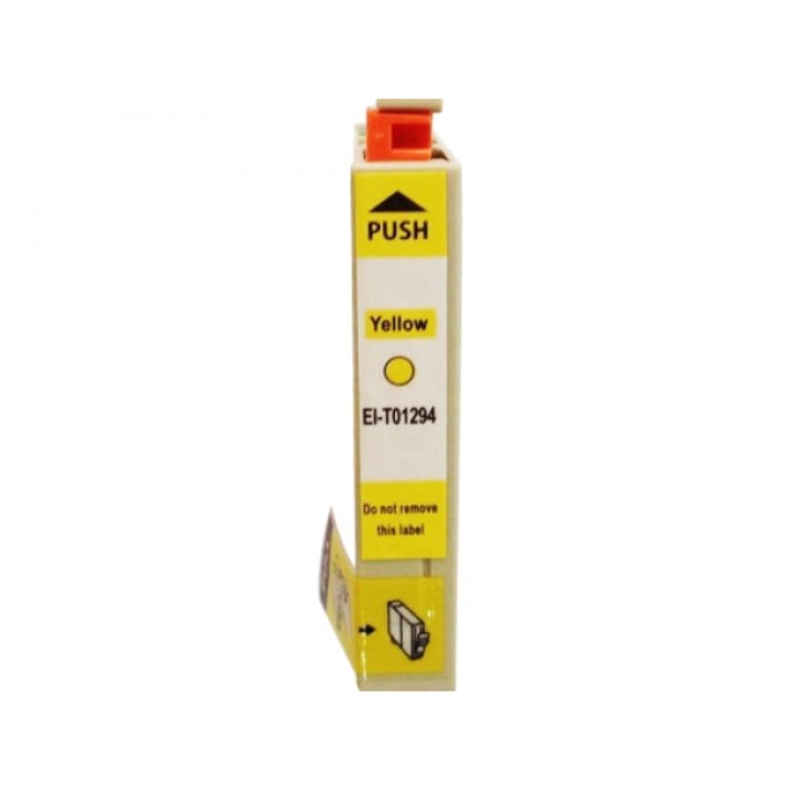 Cartus inkjet marca Texy Compatibil cu T01294; PE-CET1294 culoare Yellow