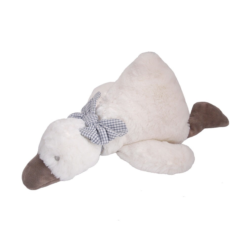 Beppe, Ratusca de plus cu sunet, 25 cm, Ecru