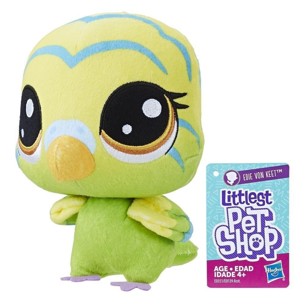 Jucarie de plus Hasbro, Littlest Pet Shop, Edie Von Keet