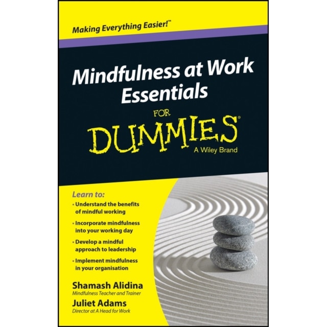 Mindfulness At Work Essentials For Dummies de Shamash Alidina