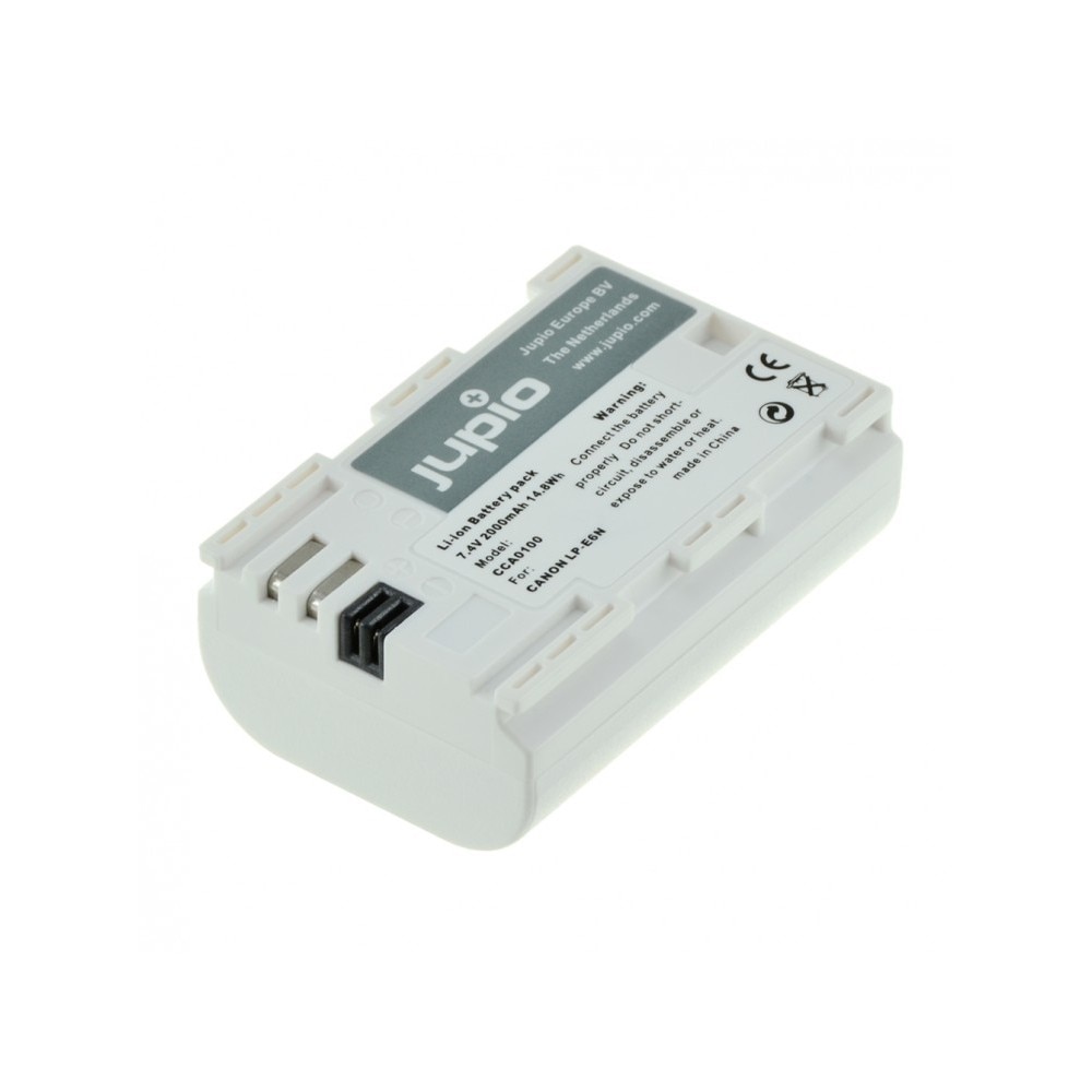 Acumulator Jupio tip Canon LP-E6 *ULTRA* 2000 mAh, 3 Ani Garantie, pentru EOS 5D MARK II, EOS 5D MARK III, EOS 6D, EOS 60D, EOS 7D, EOS 7D MARK II, EOS 70D, XC10