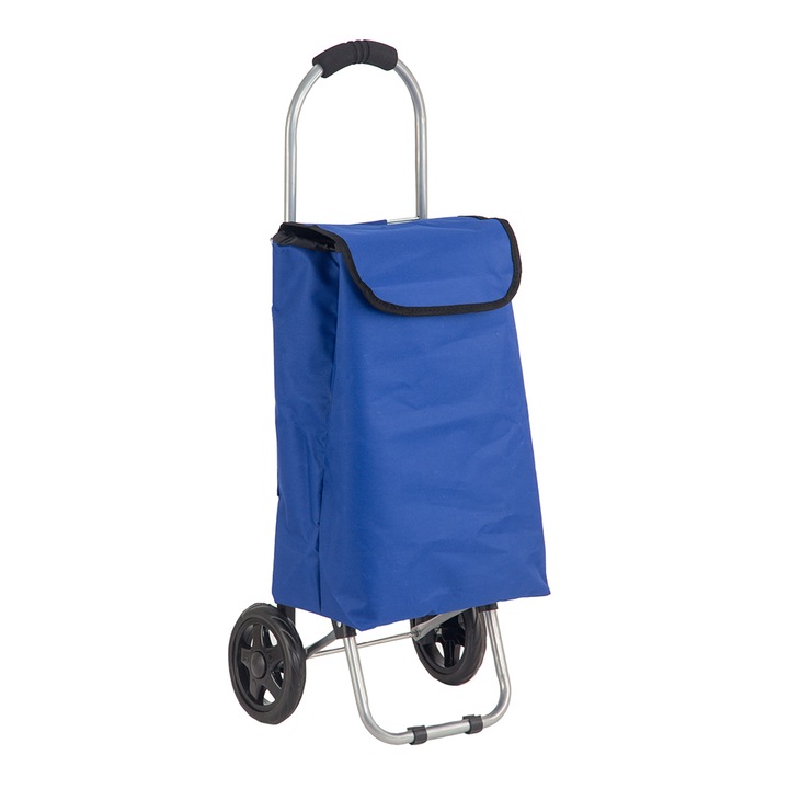Пазарска количка Maison D'Amelie с 2 колела 24L, синя