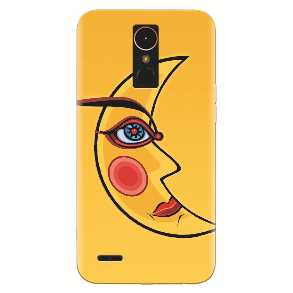 Husa silicon pentru LG K4 2017, Yellow Moon