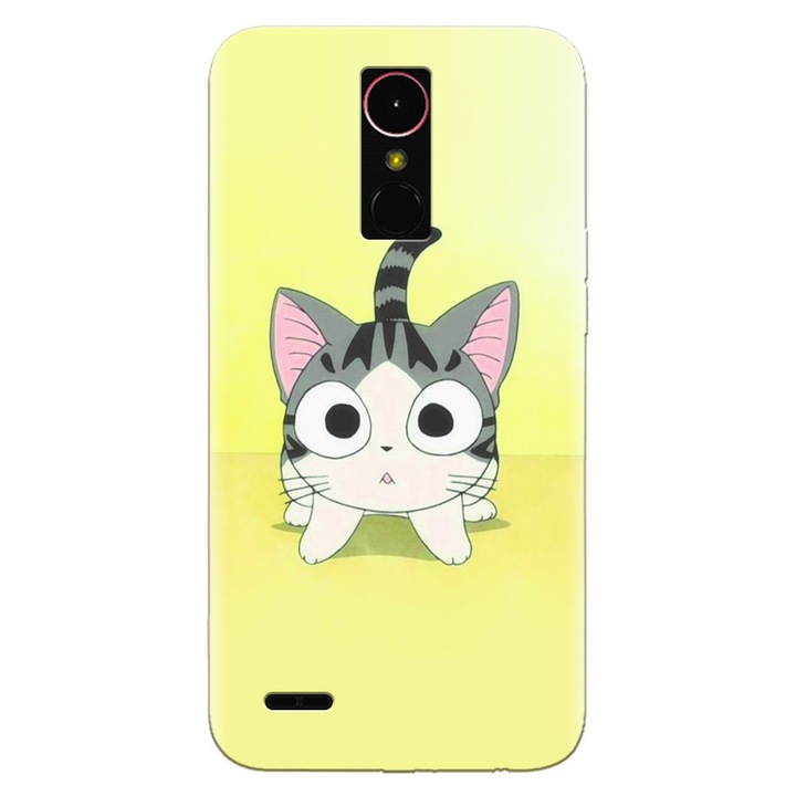 Szilikon tok LG K10 2017-hez, Cute Ktty