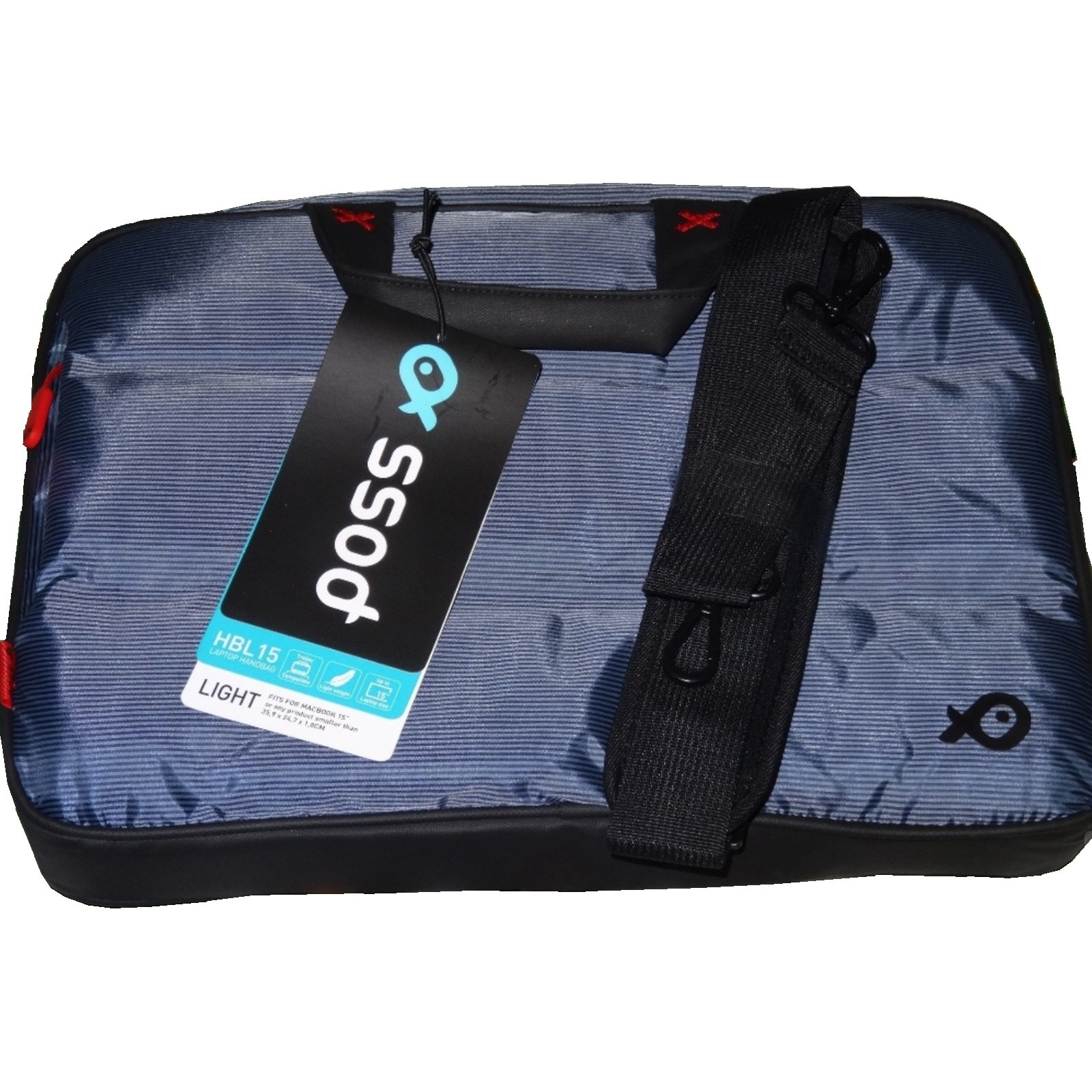 Geanta pentru laptop, high quality, antisoc cu buzunar dublu si bretea pentru umar