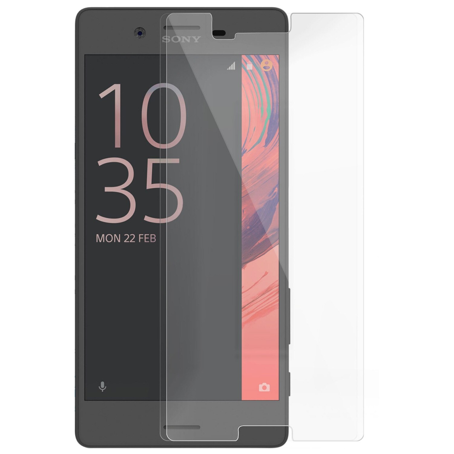 Folie sticla Kabelwelt GKWXCPS168 Full Transparent pentru Sony Xperia X