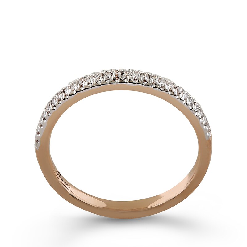 Inel Semi Eternity Blanco's Aur 18k Diamante, 52 RA7701-R