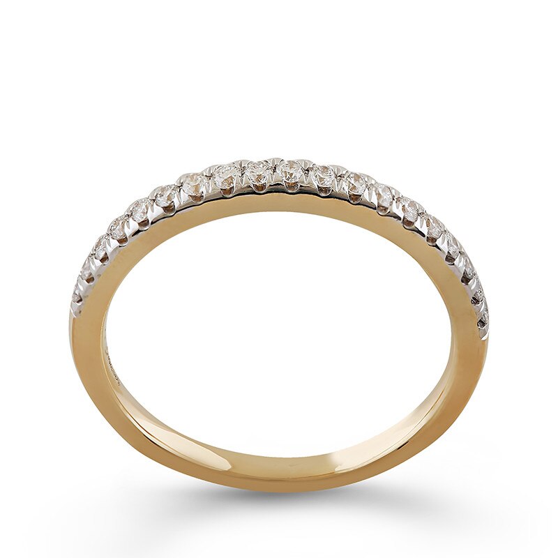 Inel Semi Eternity Blanco's Aur 18k Diamante, 53 RA7704-Y