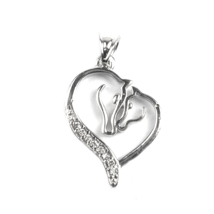 Pandantiv In Love, Argint 925, 2.5 x 2 cm