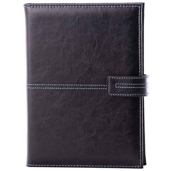 Agenda datata Chayene 2020 Unika, personalizata, piele naturala, Albastra