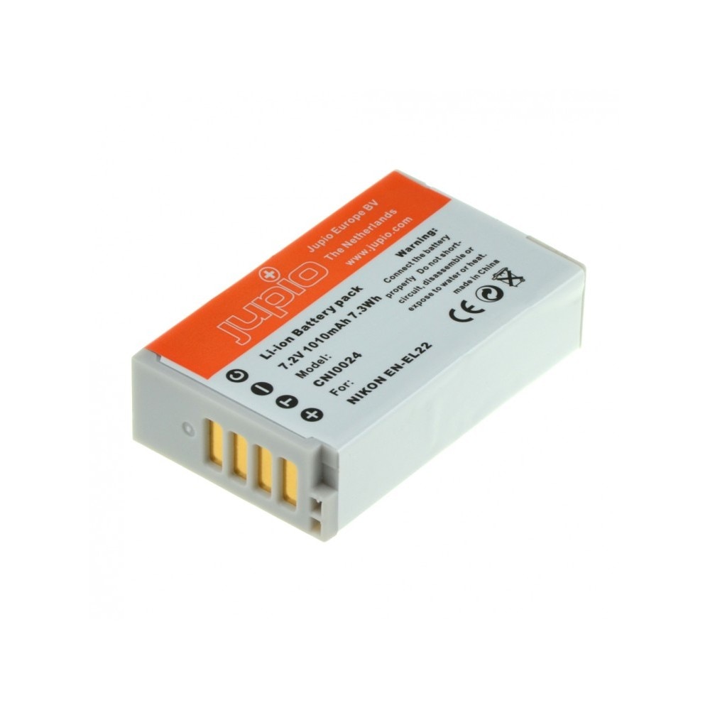Acumulator Jupio tip Nikon EN-EL22 1010 mAh, pentru Nikon 1 J4, 1 S2