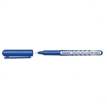 Marker CD STANGER, 0.5mm, varf rotund, Albastru Marker CD STANGER, 0.5mm, varf rotund, Albastru