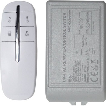 Intrerupator cu telecomanda 2x1000W Intrerupator cu telecomanda 2x1000W