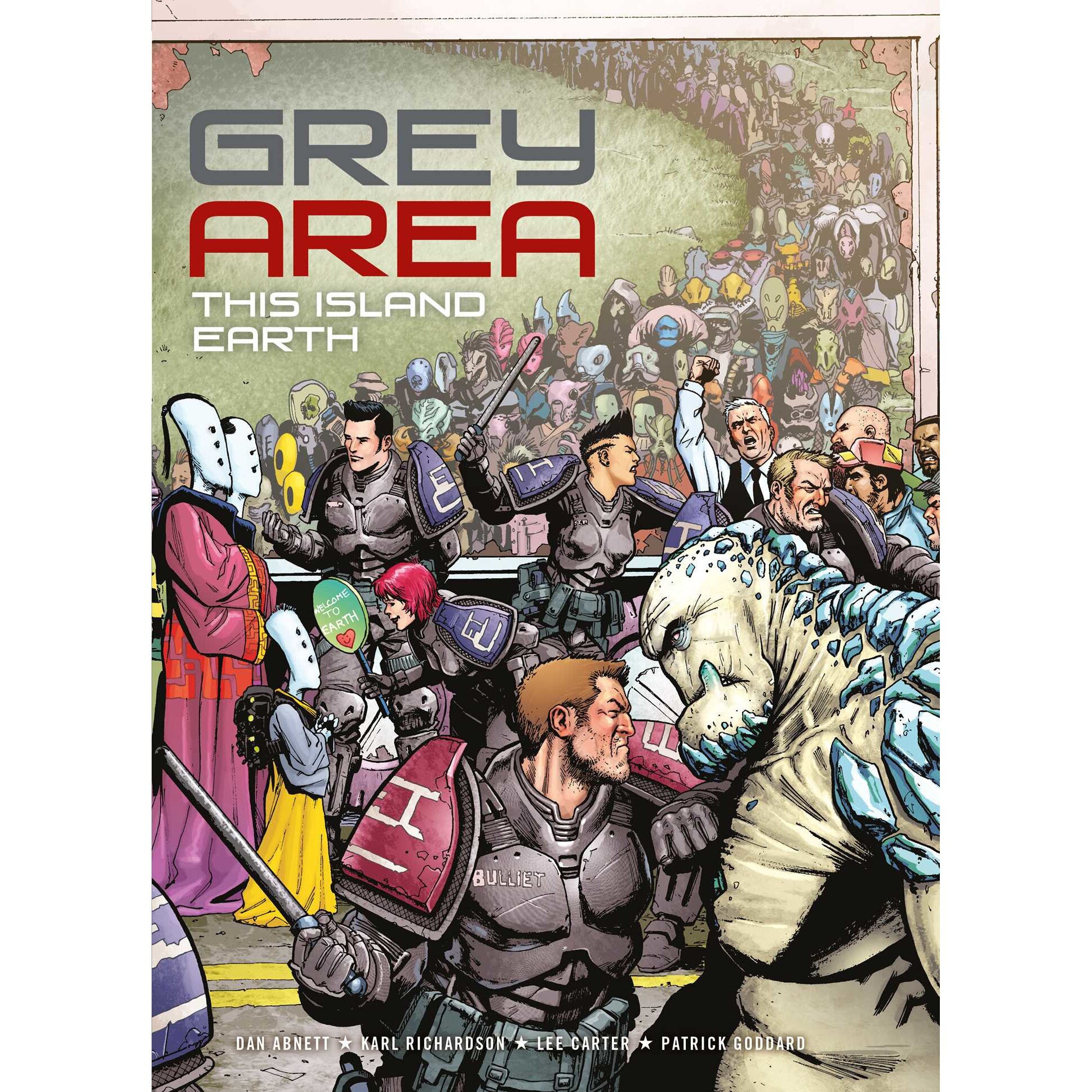 Grey Area: This Island Earth de Dan Abnett