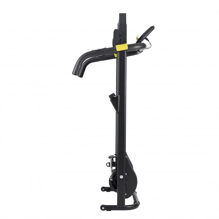 Banda de alergare magnetica TECHFIT® MT40, Volanta 4 Kg, Utilizator 100 kg, 4 trepte inclinatie, Sistem absortie socuri, Pliabila, Preasamblata, Recuperare Seniori