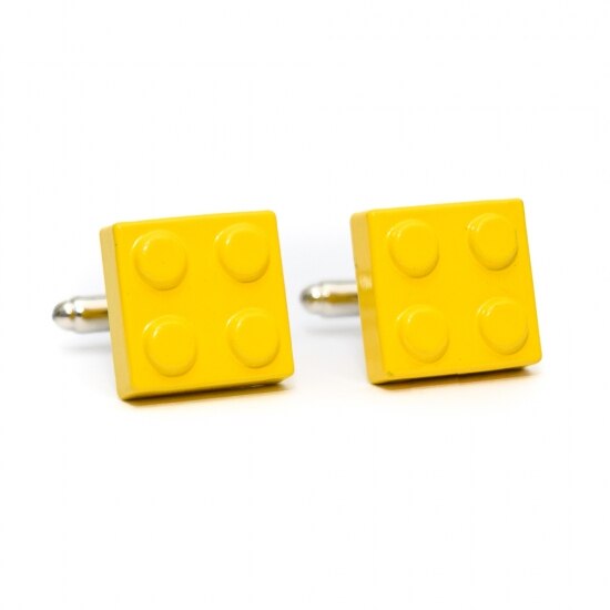 Butoni haiosi, Onore, inox, galbeni, 1.6 x 1.6 cm