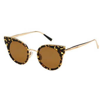 Ochelari de soare MAX MARA MM ILDE 2PT 46 W4 GREY GOLD Ochelari de soare MAX MARA MM ILDE 2PT 46 W4 GREY GOLD