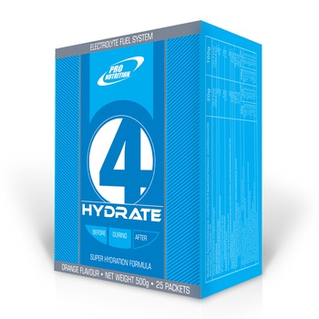 Bautura energizanta cu electroliti, 4 Hydrate, portocale, 25 plicuri x 20g Bautura energizanta cu electroliti, 4 Hydrate, portocale, 25 plicuri x 20g