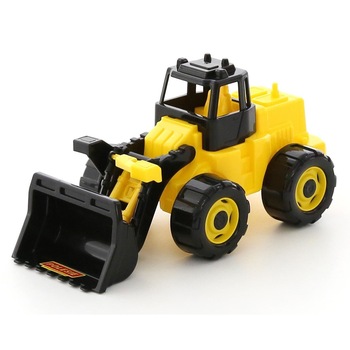Excavator POLESIE HERCULES , lungime 25,5 cm, Galben/Negru , Robentoys® Excavator POLESIE HERCULES , lungime 25,5 cm, Galben/Negru , Robentoys®
