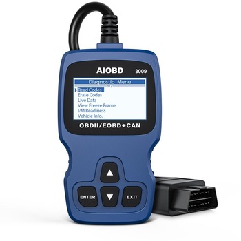 Tester auto profesional, brand Pyramid® AIOBD diagnoza auto OBD2 / EOBD + CAN Ausland 3009, ecran LCD, toate masinile dupa 1996 Tester auto profesional, brand Pyramid® AIOBD diagnoza auto OBD2 / EOBD + CAN Ausland 3009, ecran LCD, toate masinile dupa 1996