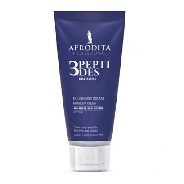 Crema nutritiva anti-age pentru ten uscat Cosmetica Afrodita 3Peptides Cell Active 100ml
