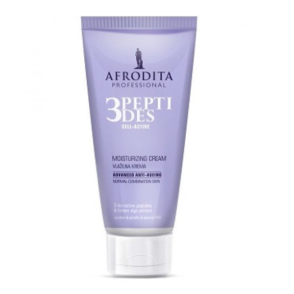 Crema hidrantanta anti-age pentru ten normal-mixt Cosmetica Afrodita 3Peptides Cell Active 100ml