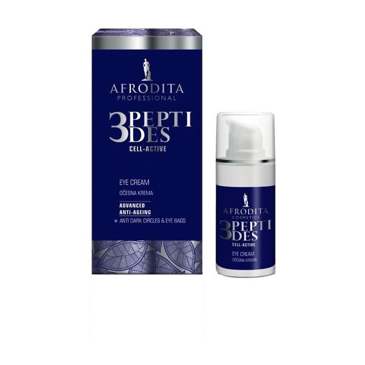 Crema pentru conturul ochilor Cosmetica Afrodita 3Peptides Cell Active 15ml
