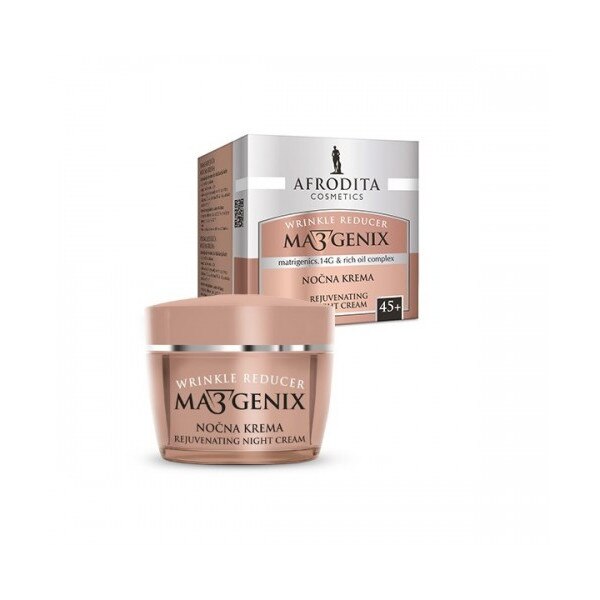 Crema reintinerire de noapte Cosmetica Afrodita Ma3genix 45+ 50ml