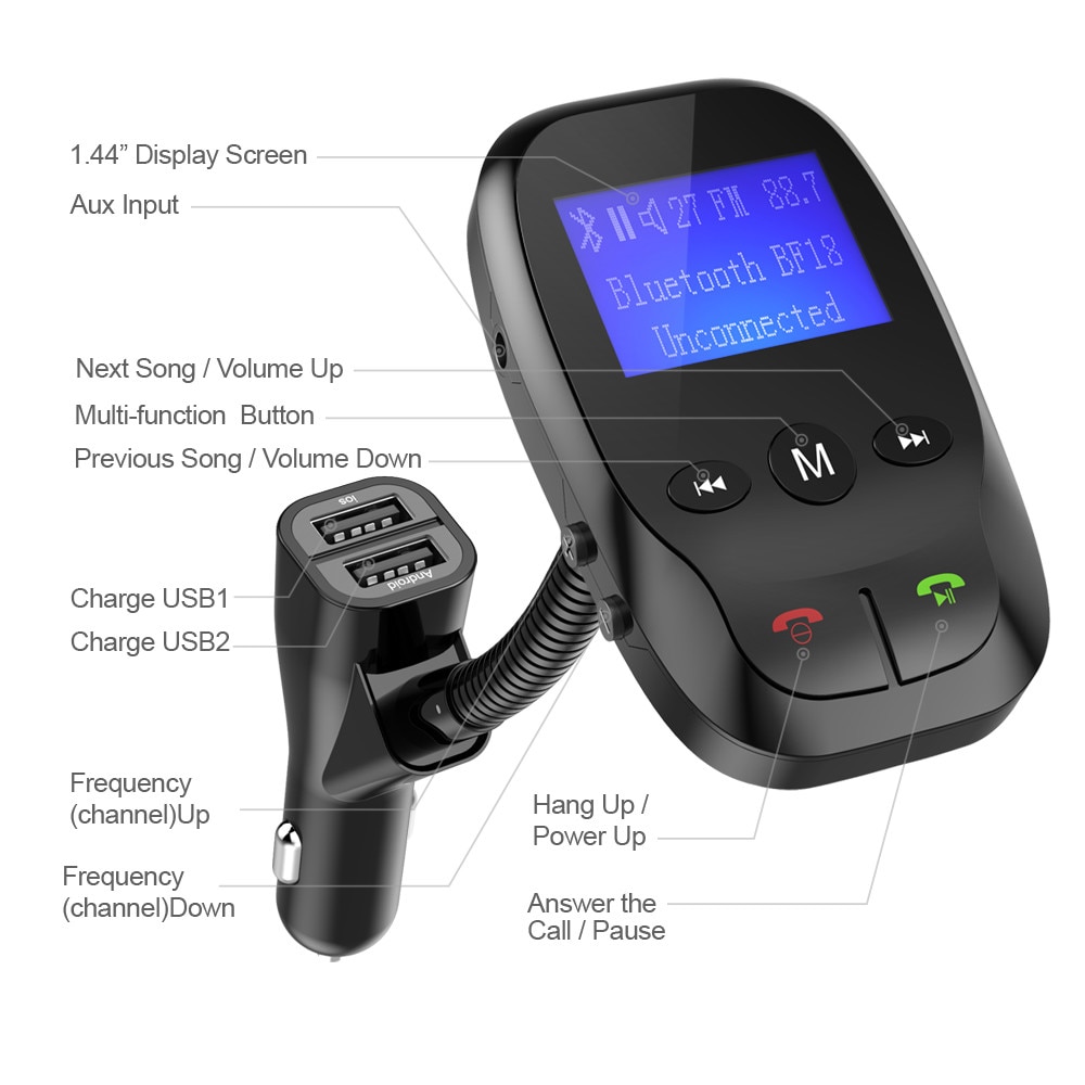 Modulator FM, MP3 player, FM Kit 