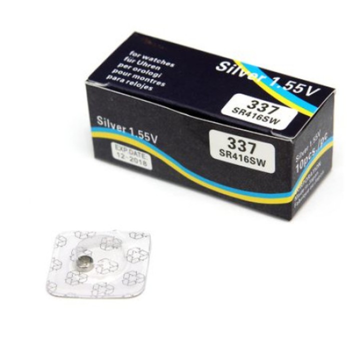 Pachet 10 Baterii pentru casca japoneza, baterie 337 SR416SW ...