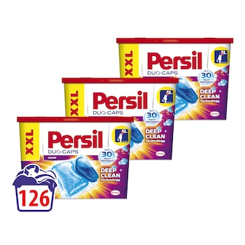 Detergent capsule Persil Duo-Caps color, 126 spalari, 3x42 capsule Detergent capsule Persil Duo-Caps color, 126 spalari, 3x42 capsule