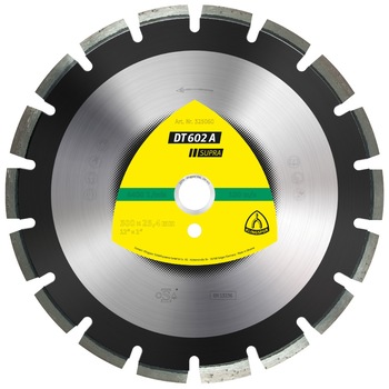 Disc diamantat pentru asfalt DT602A 450x25.4 MM Klingspor Disc diamantat pentru asfalt DT602A 450x25.4 MM Klingspor