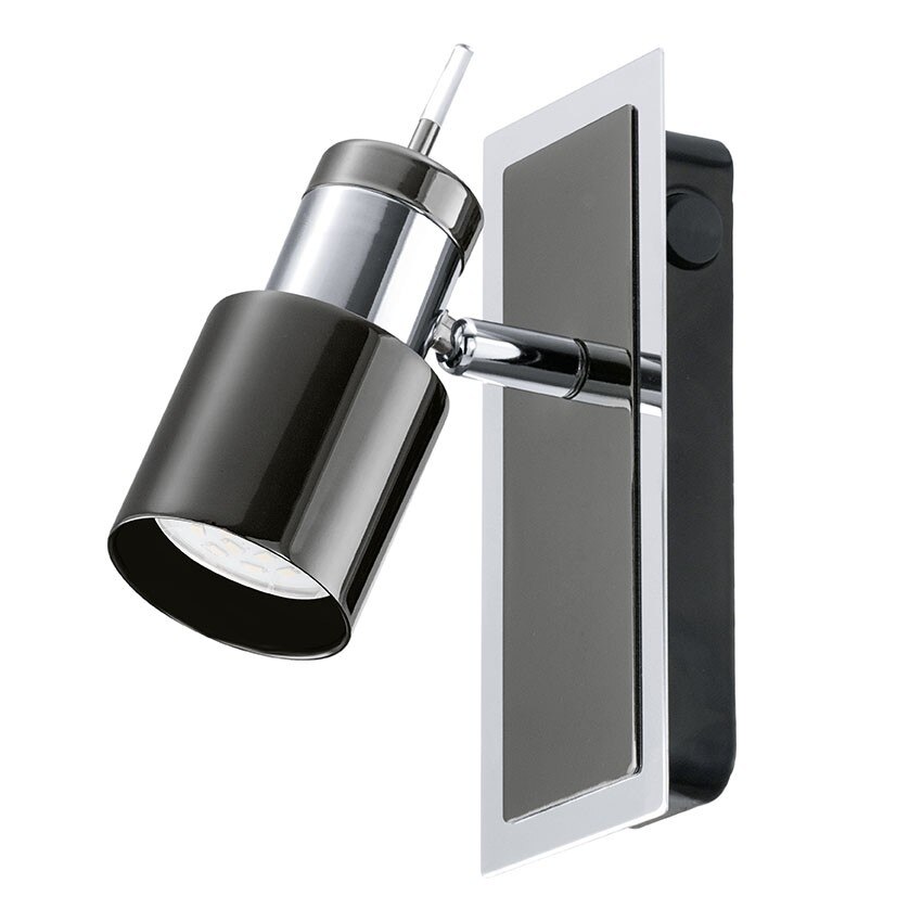 Spot negru Eglo Davida1, GU10-LED,1x5W