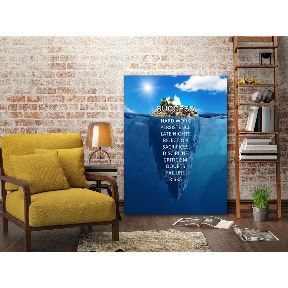 Tablou Canvas - Cum se obtine succesul 60 x 90 cm