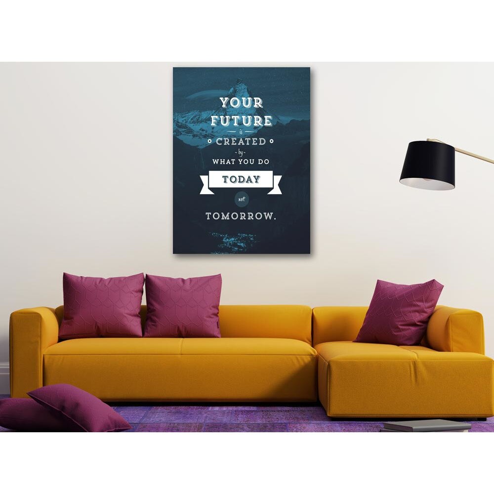 Tablou Canvas - Viitorul Tau 50 x 70 cm