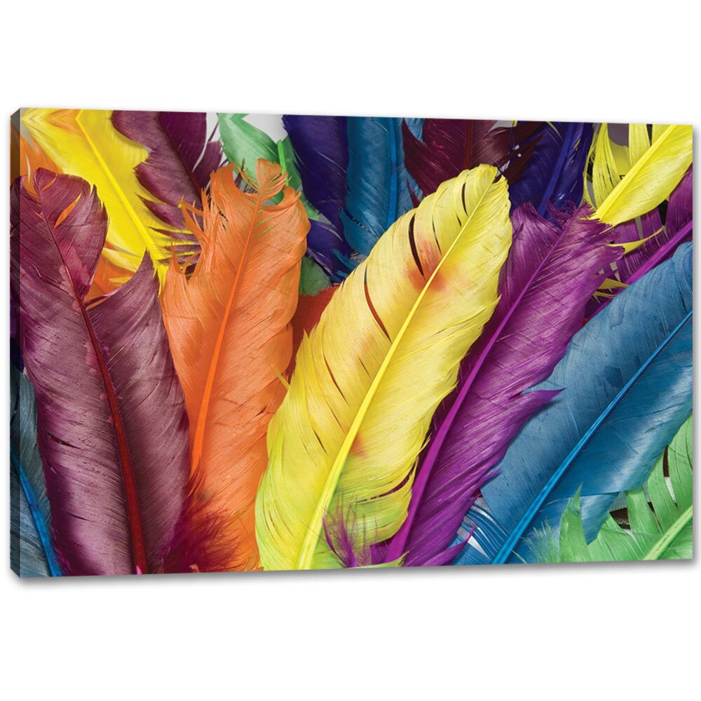 Tablou Canvas - Multicolor Pene Abstract 80 x 120 cm