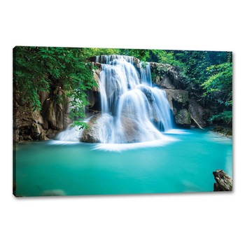 Tablou Canvas - Cascada Thailanda 80 x 120 cm Tablou Canvas - Cascada Thailanda 80 x 120 cm