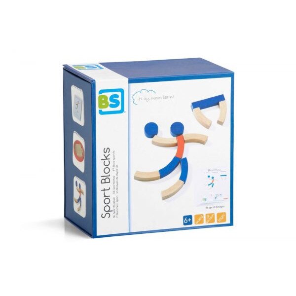 Joc constructie din lemn Sport