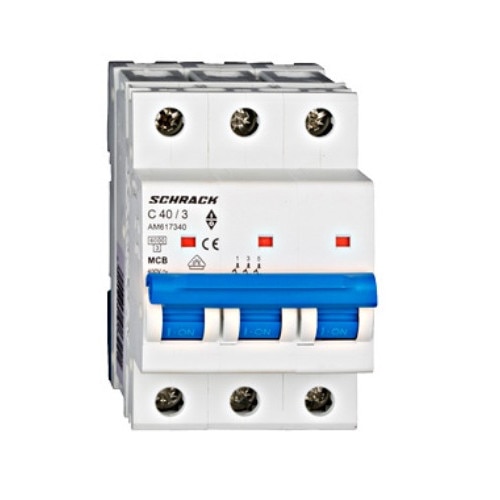 Siguranta automata 3P 40A 3 module Schrack-Amparo AM617340