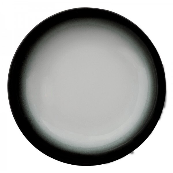 Farfurie desert GURAL colectia MARMARIS-WHITE,BLACK 20cm
