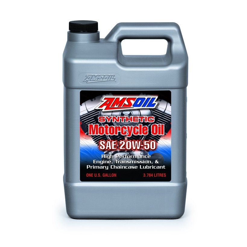 Ulei Motor, Amsoil Synthetic V-Twin 20W50 Motorcycle Oil, 100% Sintetic, 3.785 L