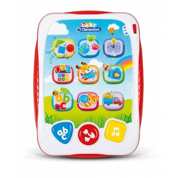 Jucarie interactiva Clementoni, Prima Mea Tableta, Multicolor Jucarie interactiva Clementoni, Prima Mea Tableta, Multicolor