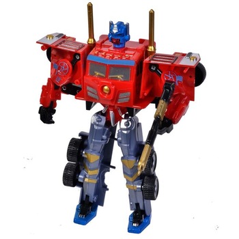 Robot Transformer Rosu Gri Tir Camion Robot Transformer Rosu Gri Tir Camion